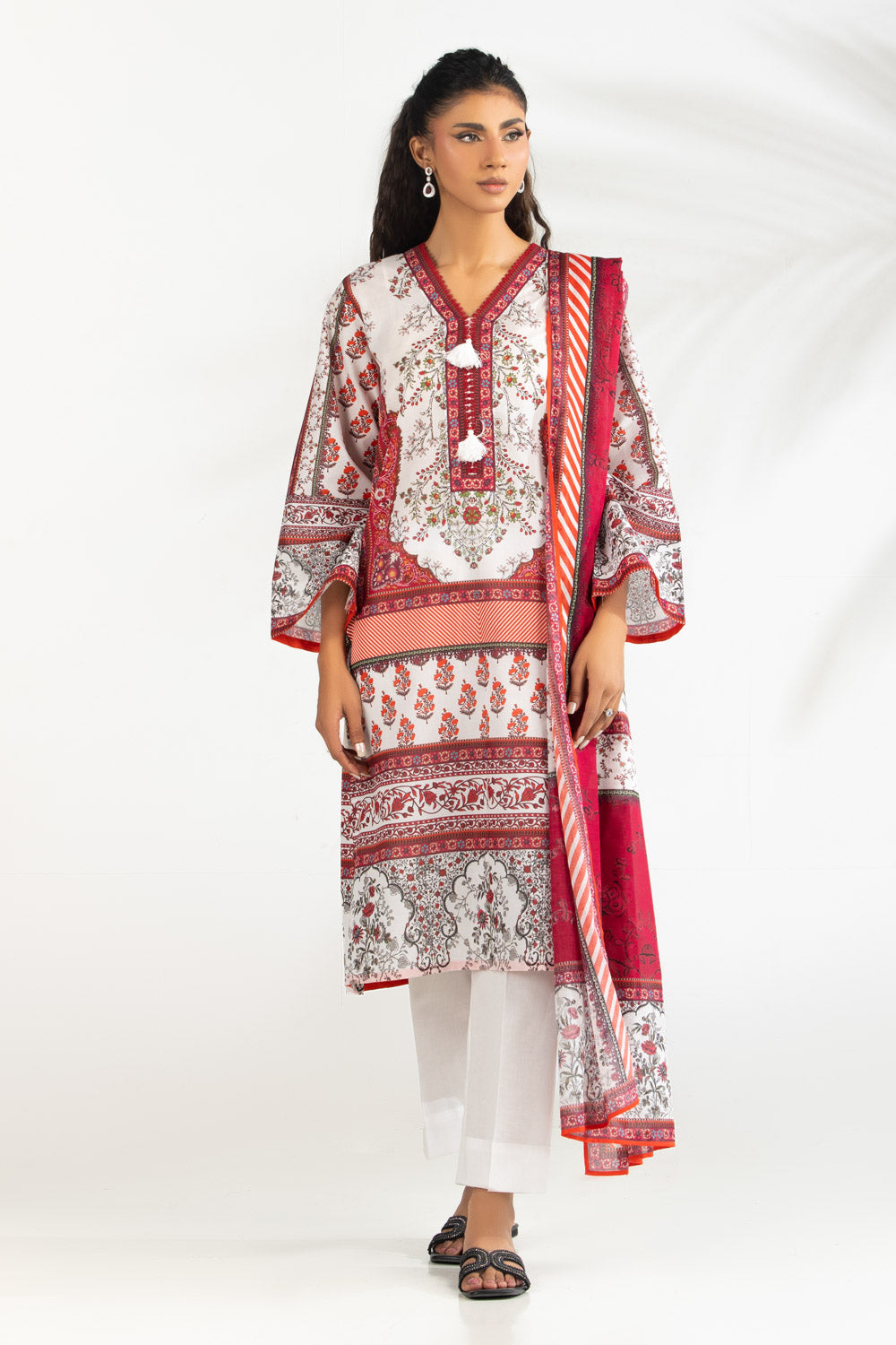 3Pc Lawn Printed Suit