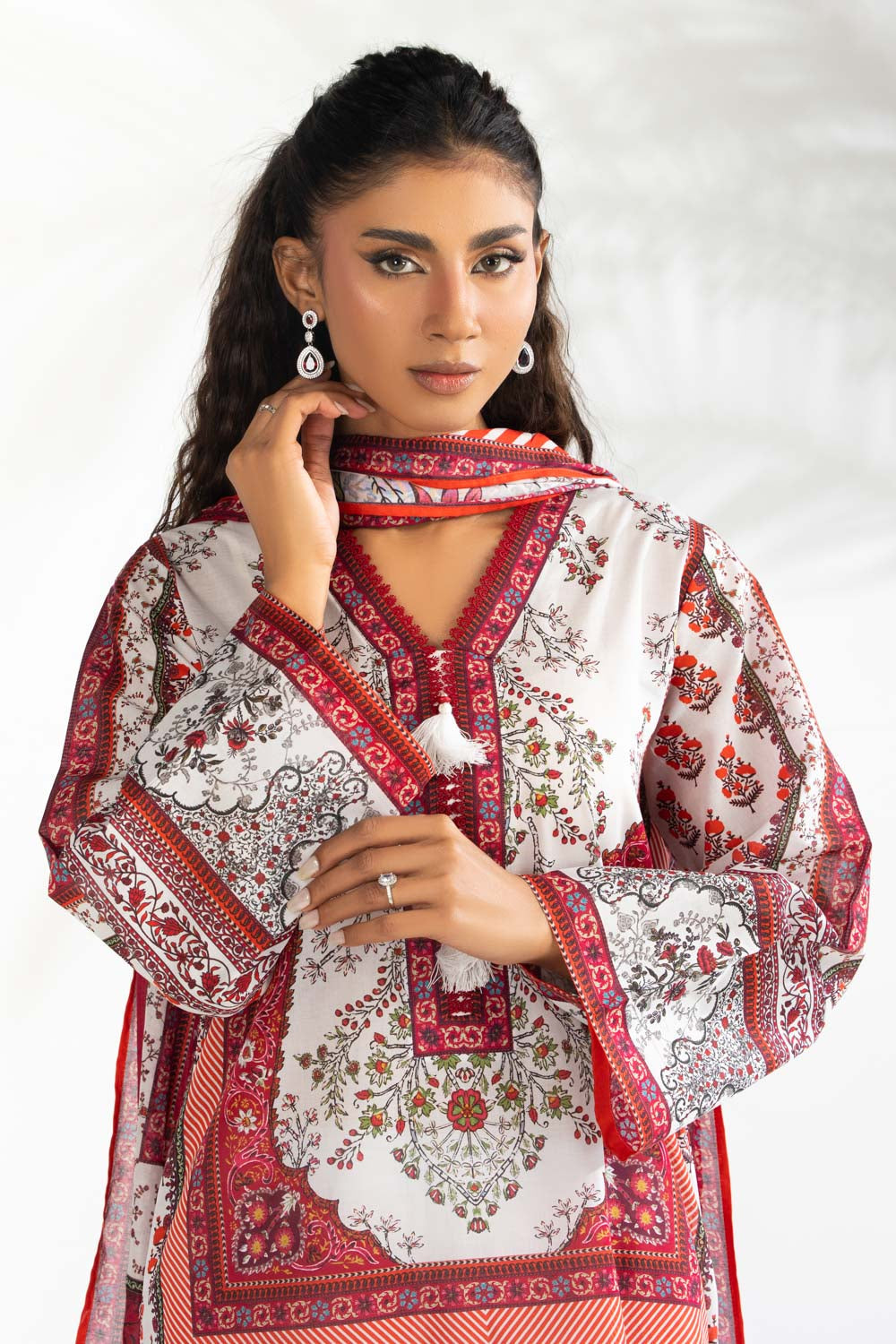 3Pc Lawn Printed Suit