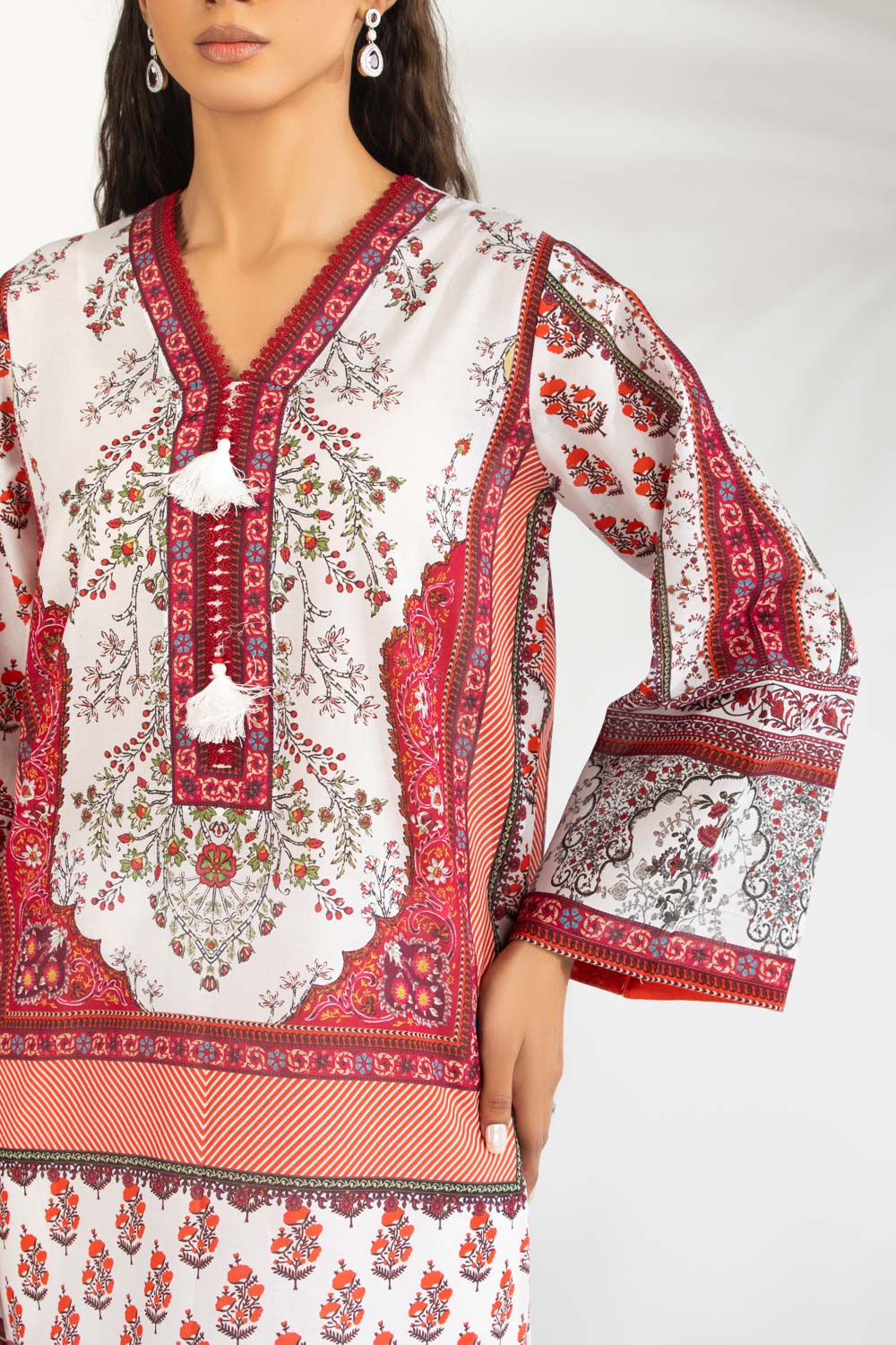 3Pc Lawn Printed Suit
