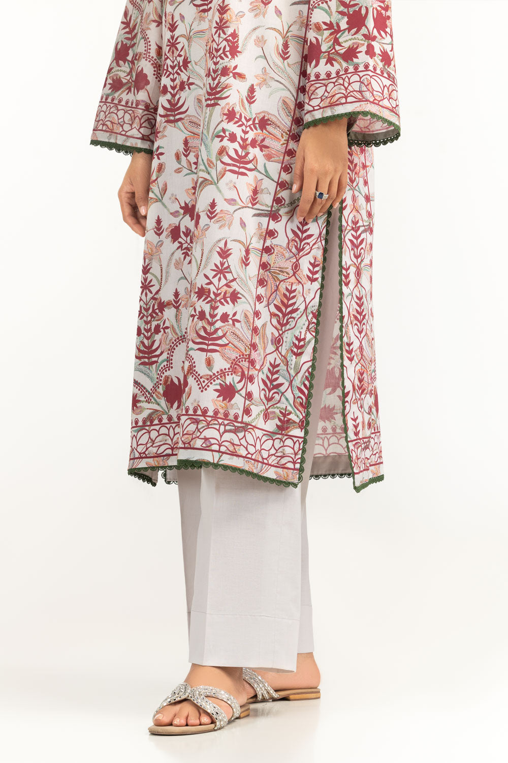 3Pc Lawn Printed Suit