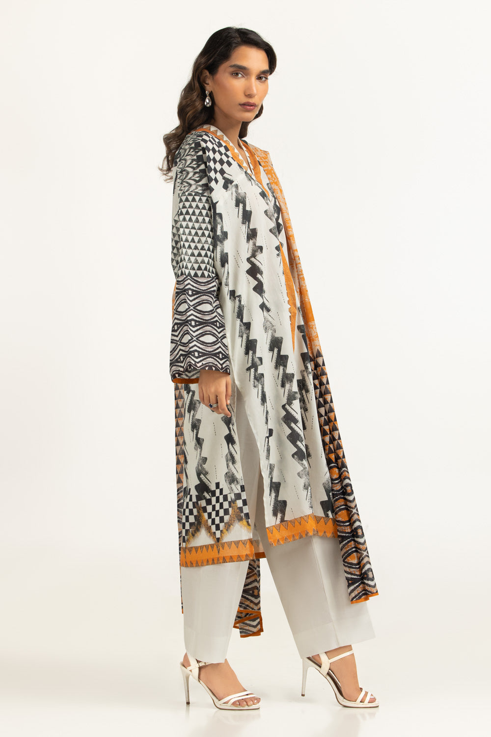 3PC Lawn Printed Suit