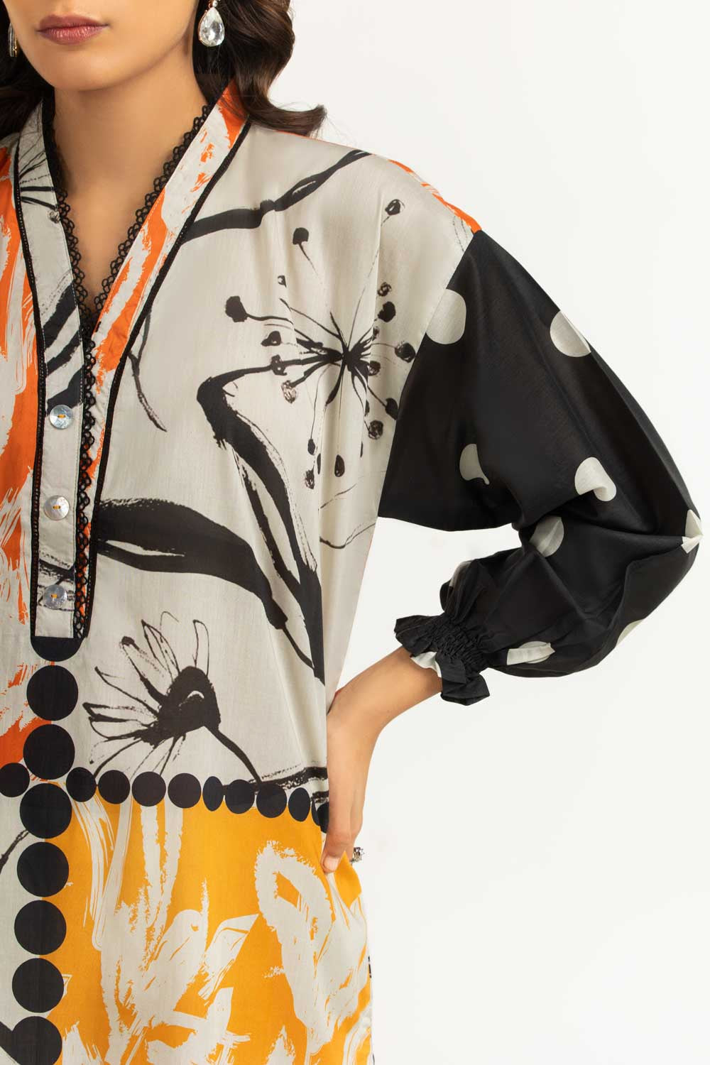 3Pc Lawn Printed Suit