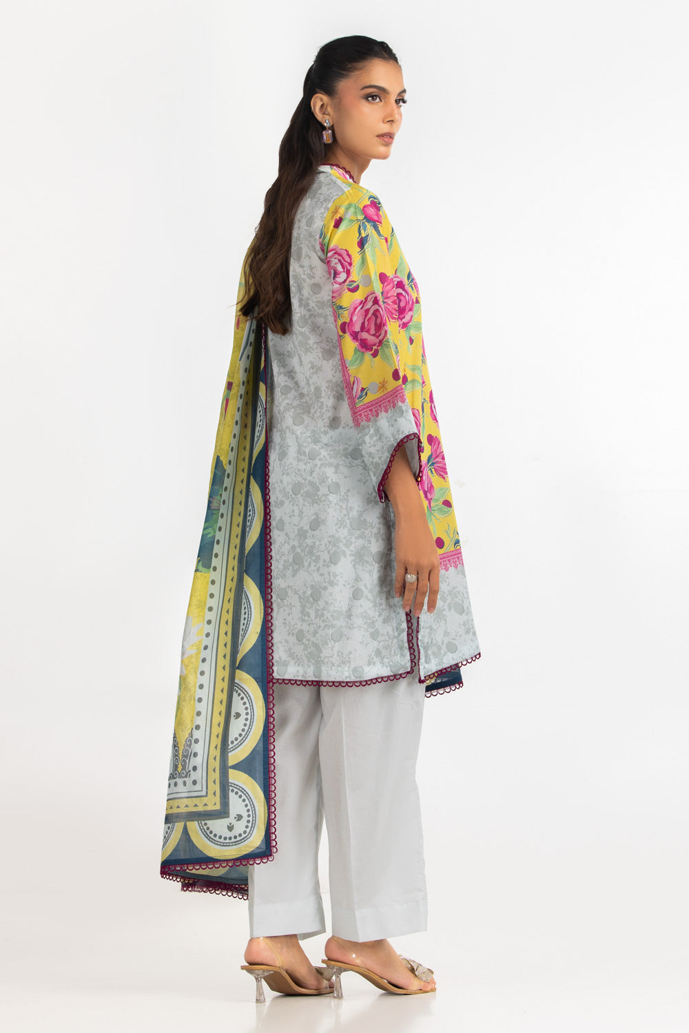 3Pc Lawn Printed Suit