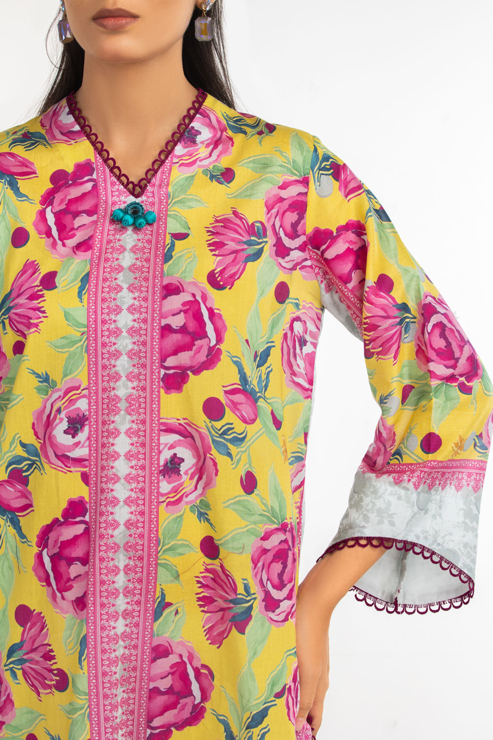 3Pc Lawn Printed Suit
