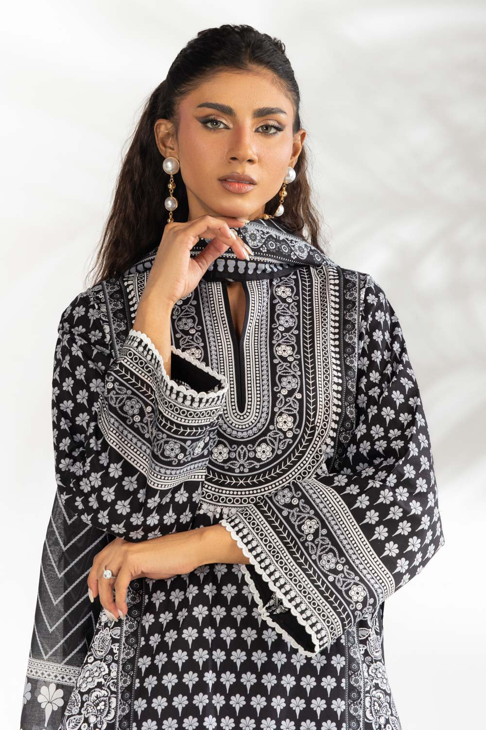 3Pc Lawn Printed Suit