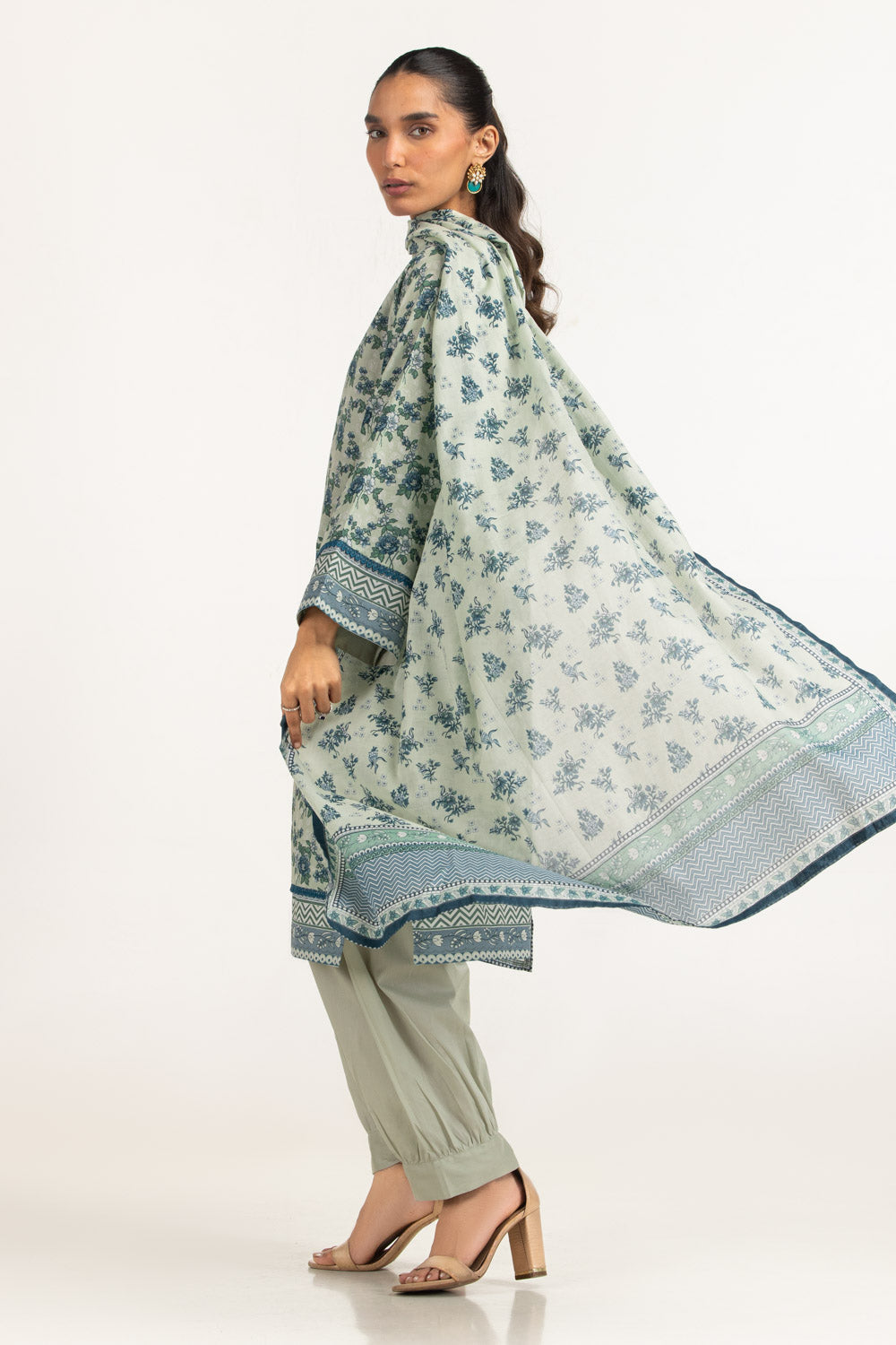3PC Lawn Printed Suit
