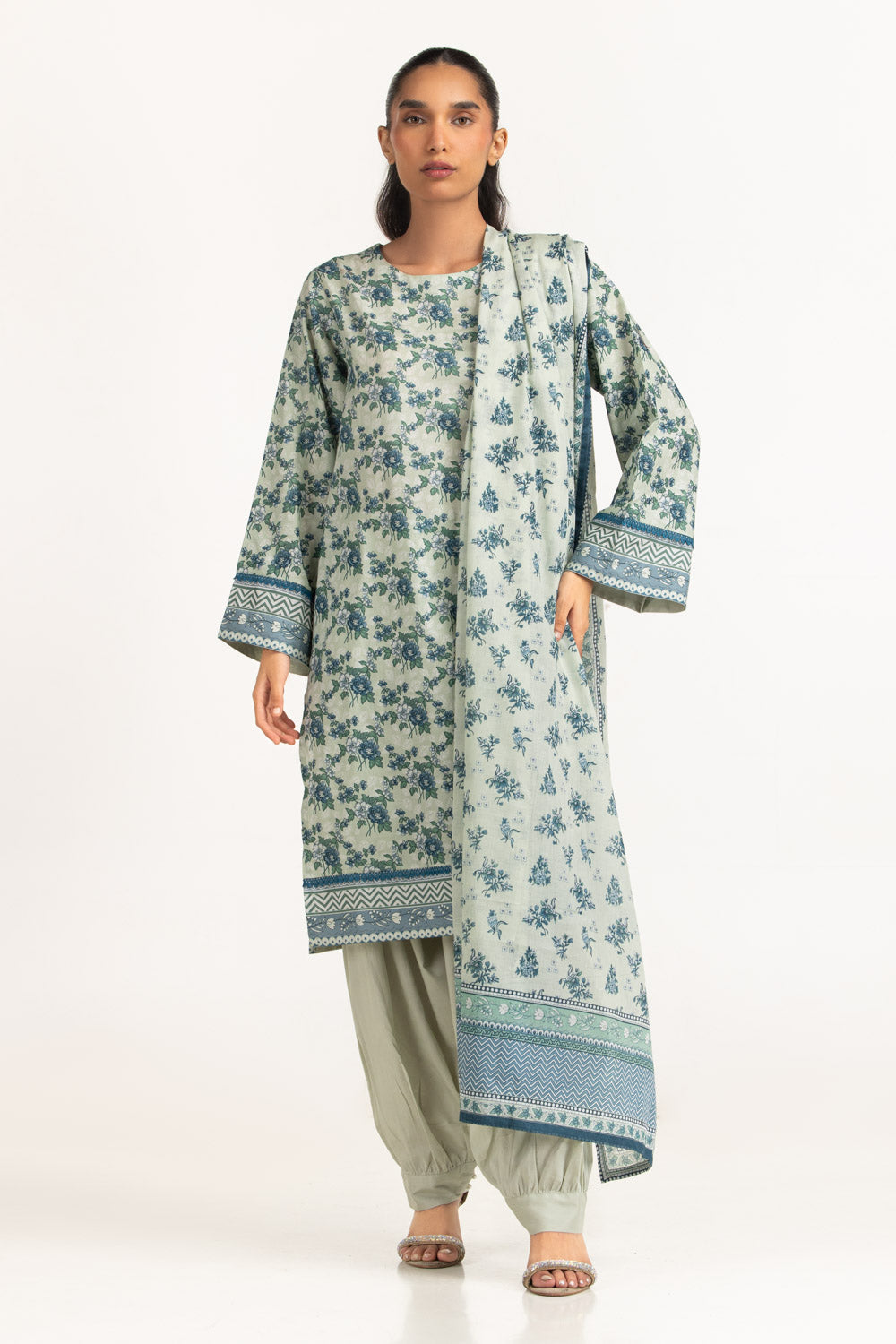 3PC Lawn Printed Suit