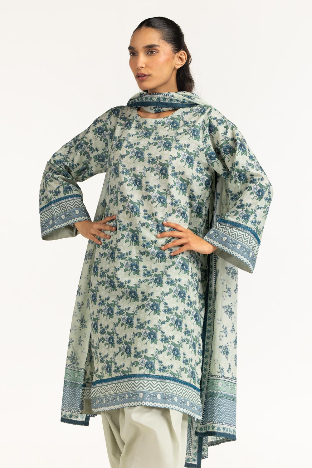 3PC Lawn Printed Suit