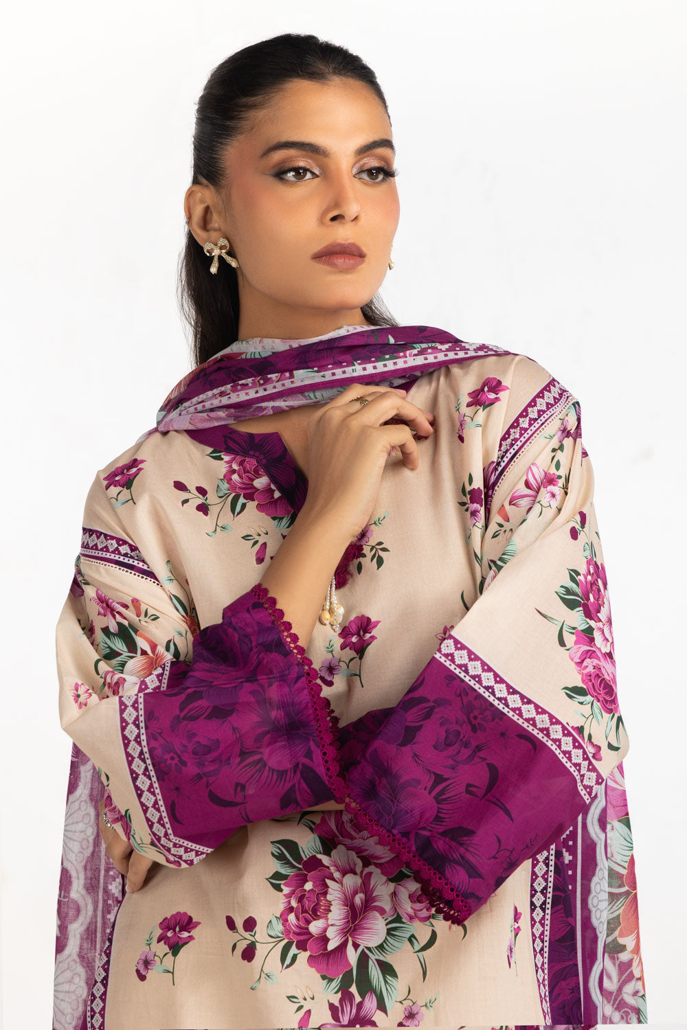 3Pc Lawn Printed Suit