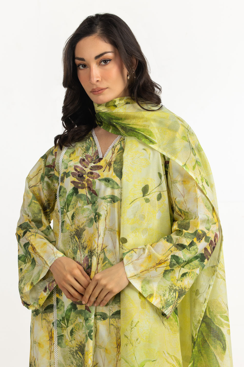 3Pc Lawn Printed Suit