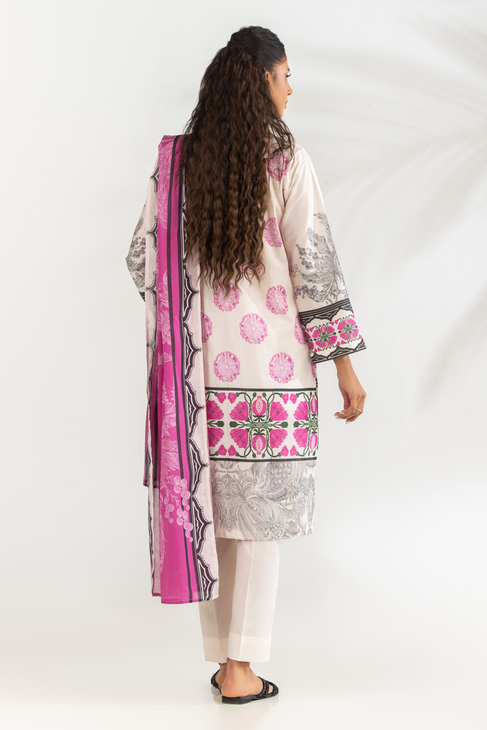 3Pc Lawn Printed Suit