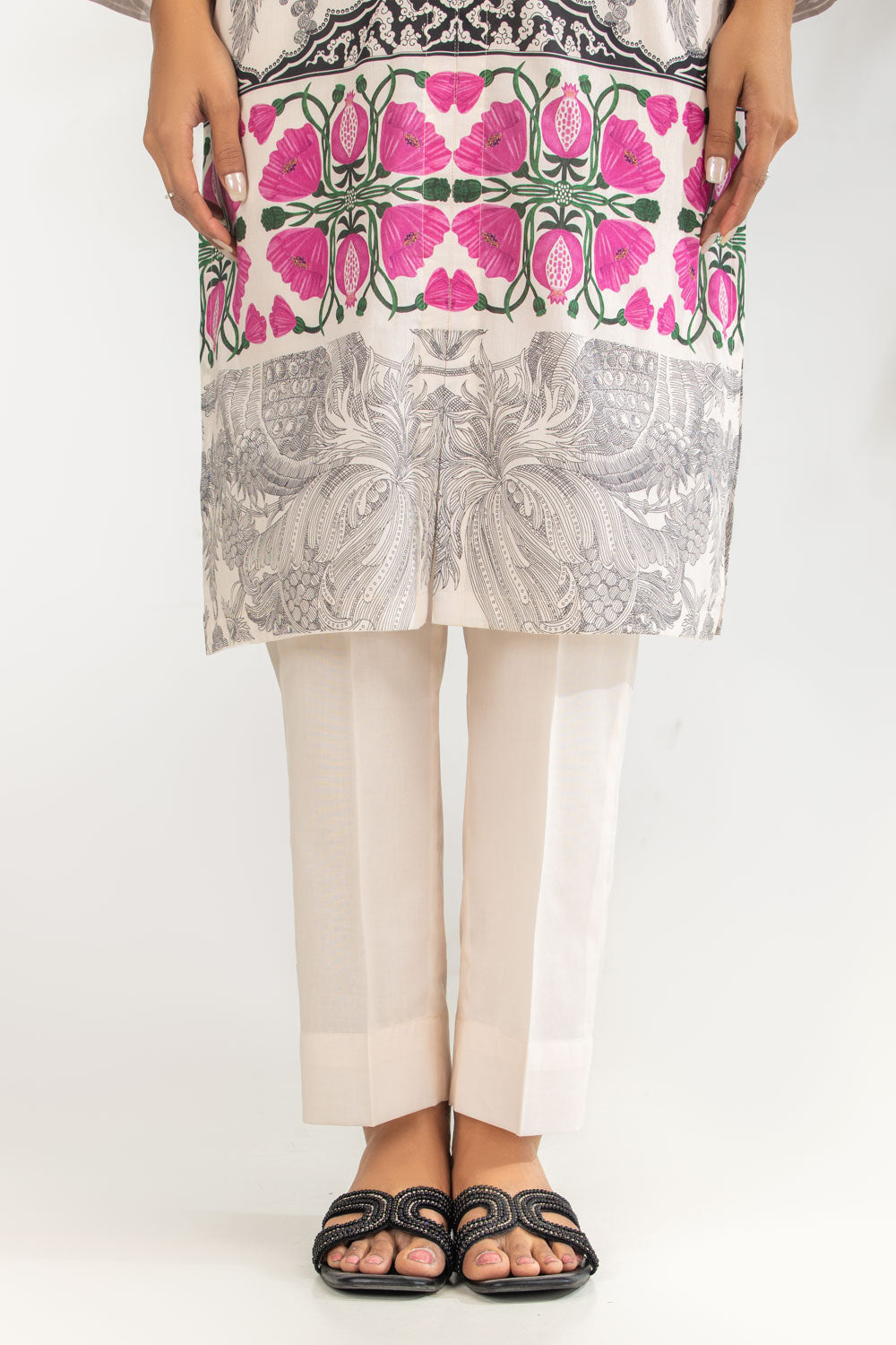 3Pc Lawn Printed Suit