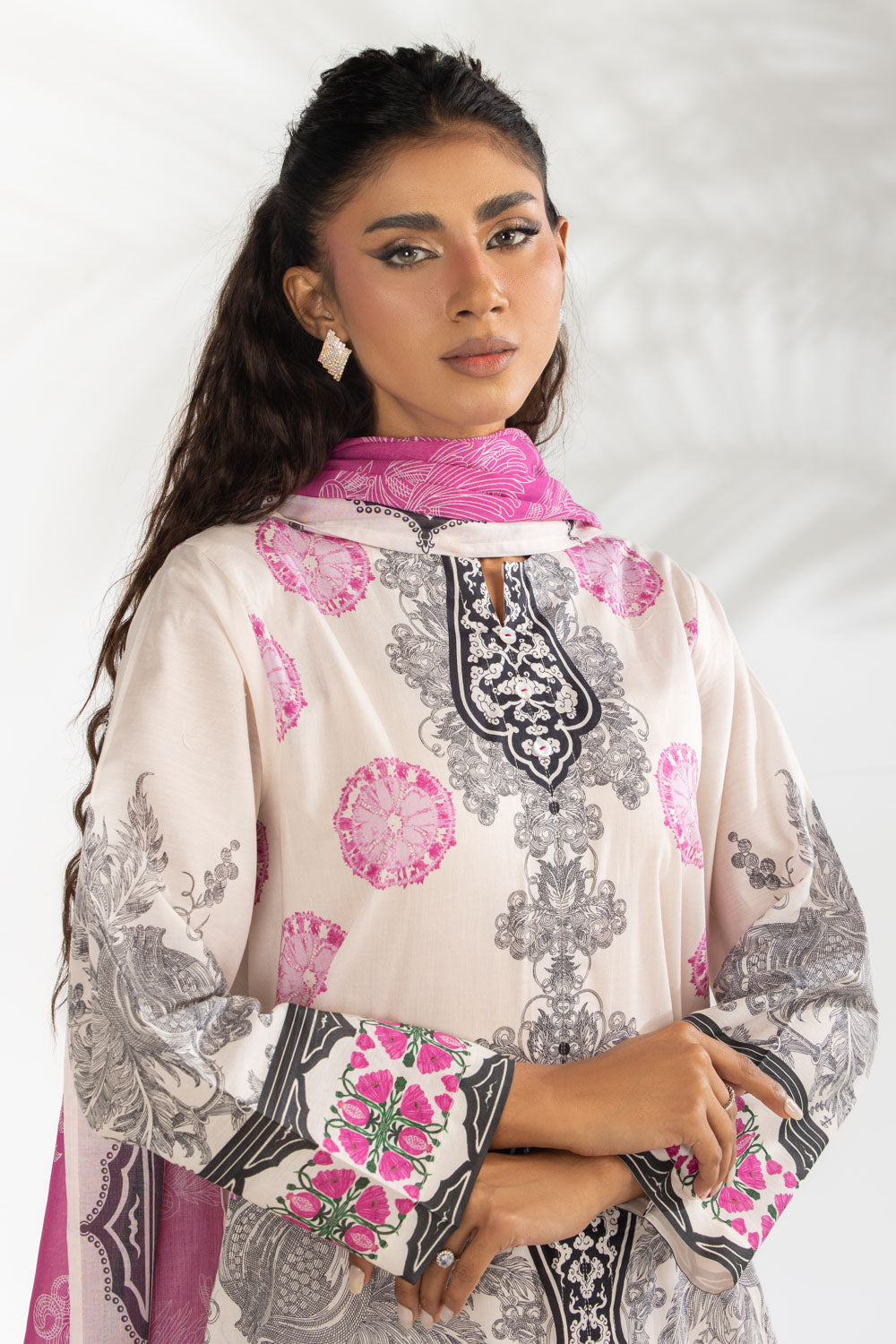 3Pc Lawn Printed Suit