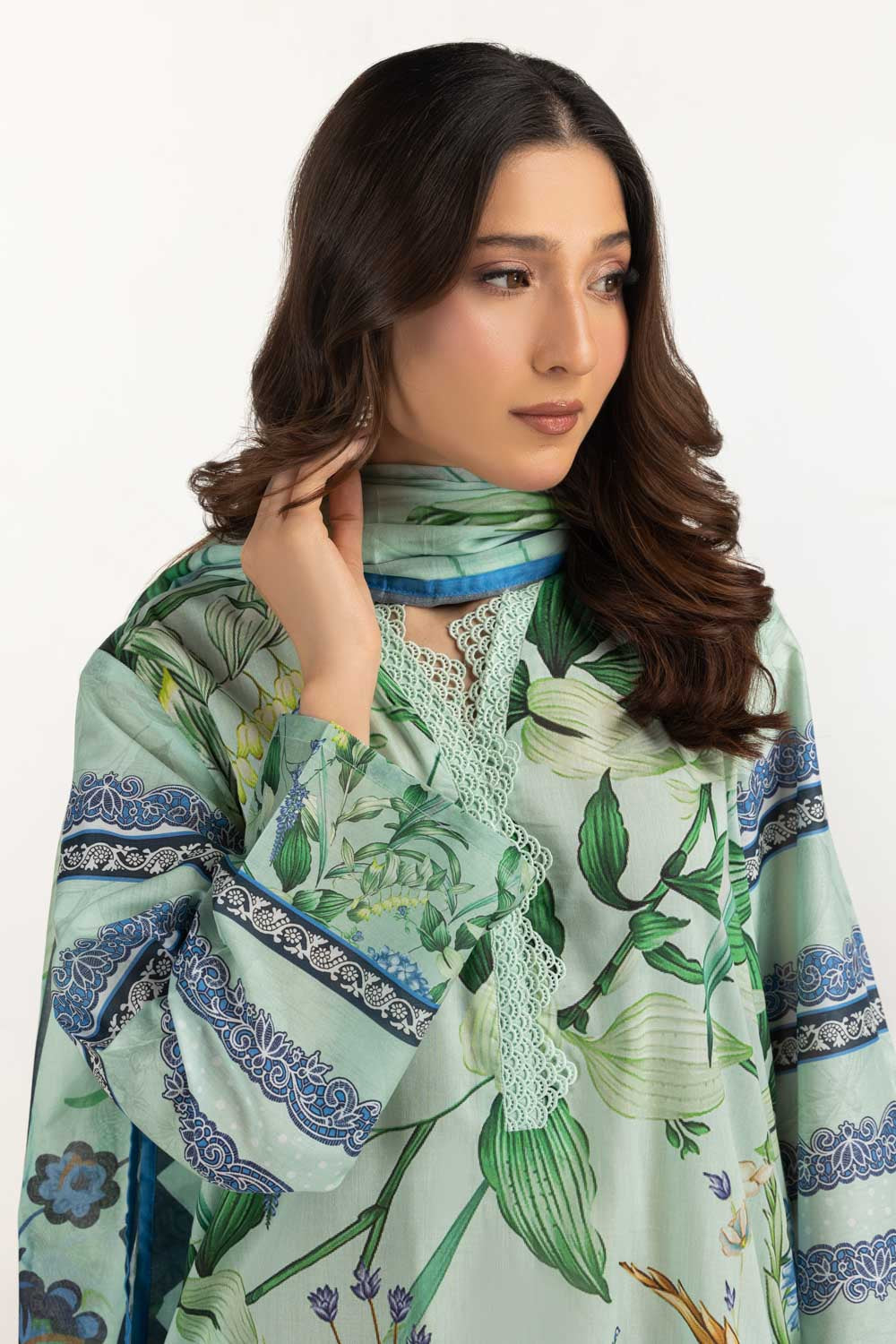 3Pc Lawn Printed Suit
