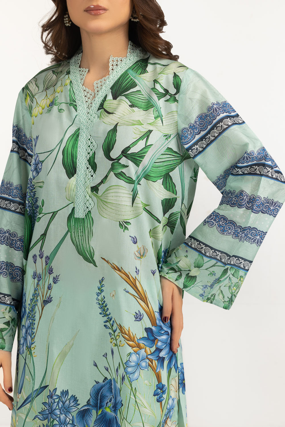3Pc Lawn Printed Suit