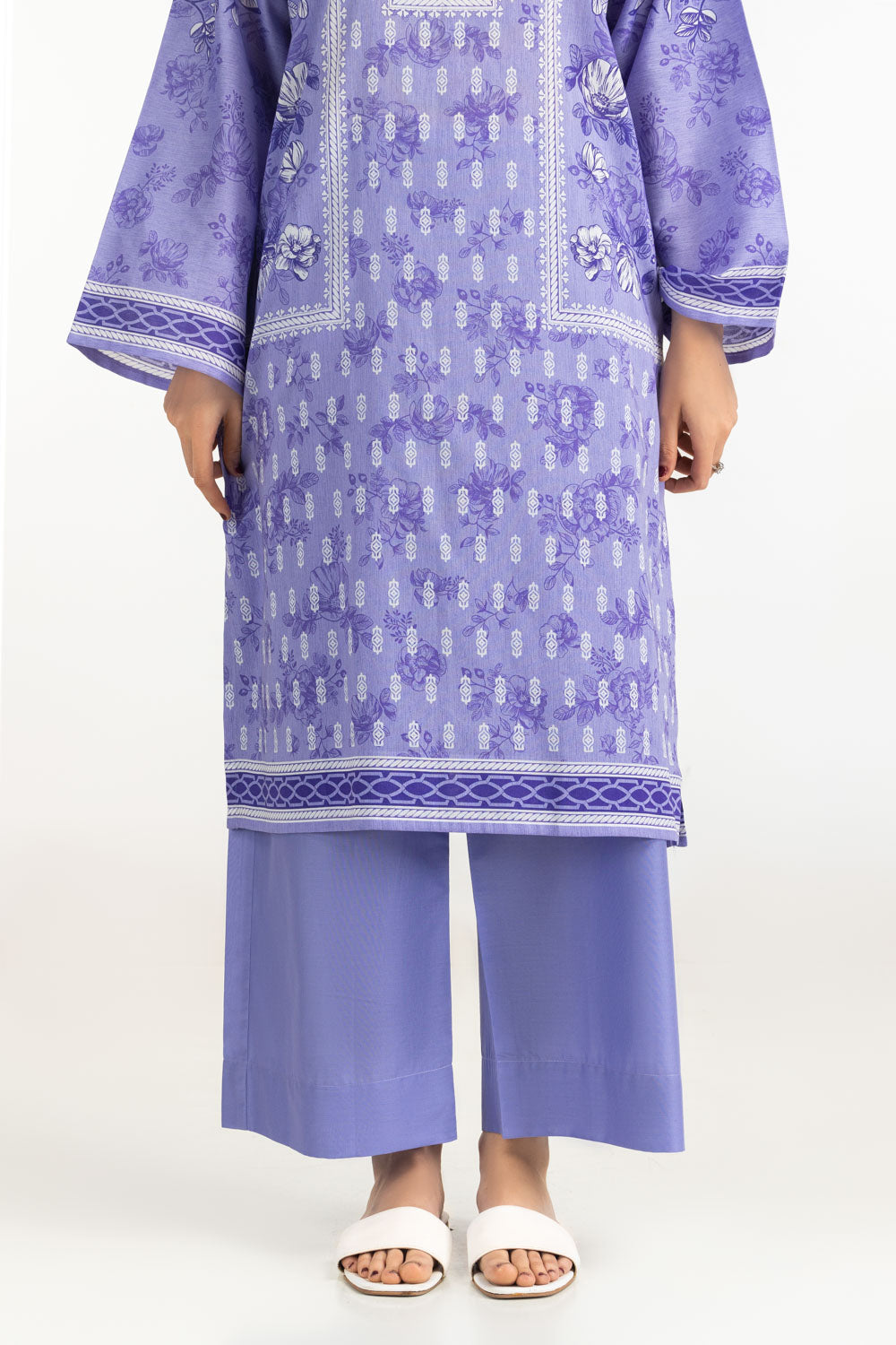 3Pc Lawn Printed Suit