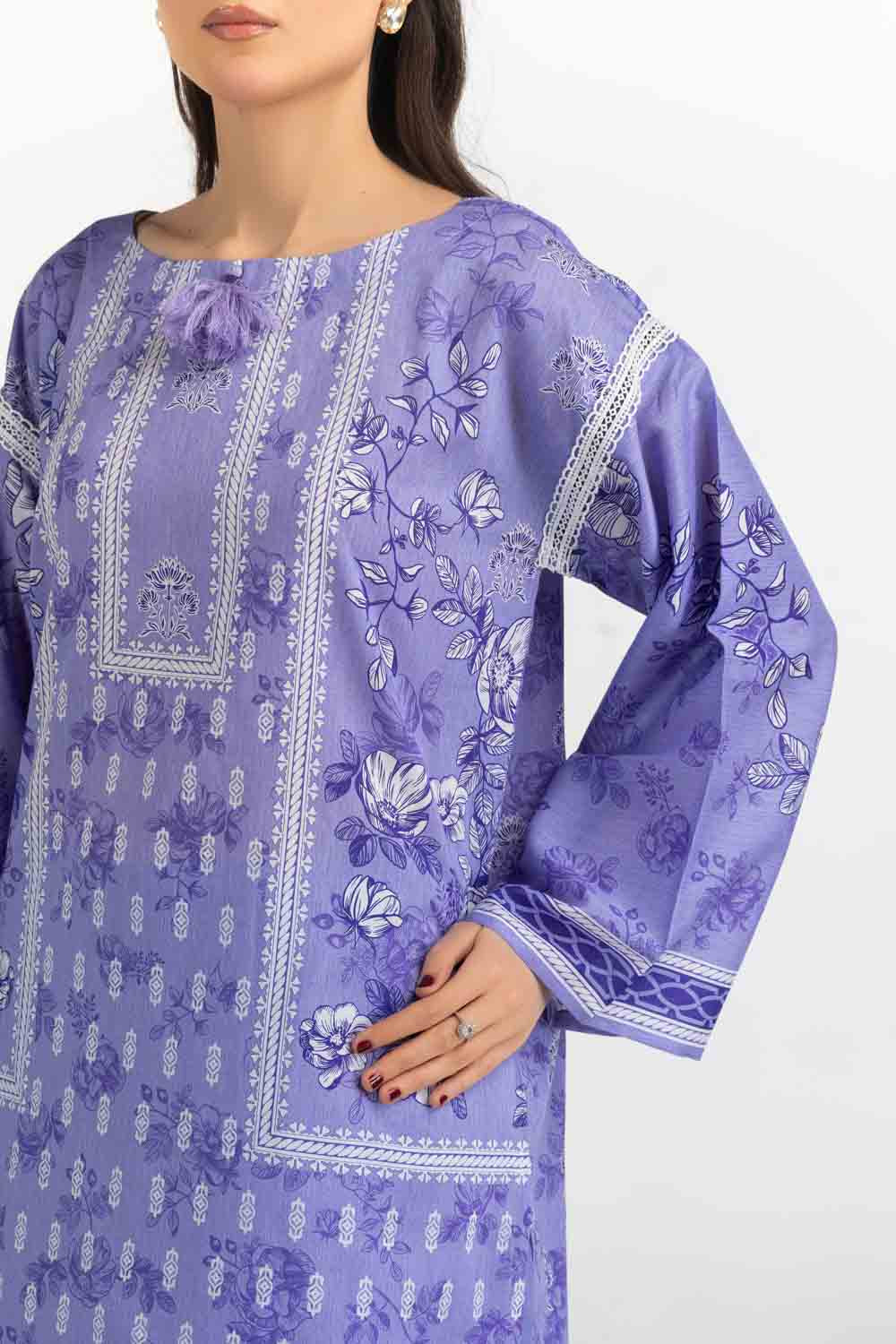 3Pc Lawn Printed Suit