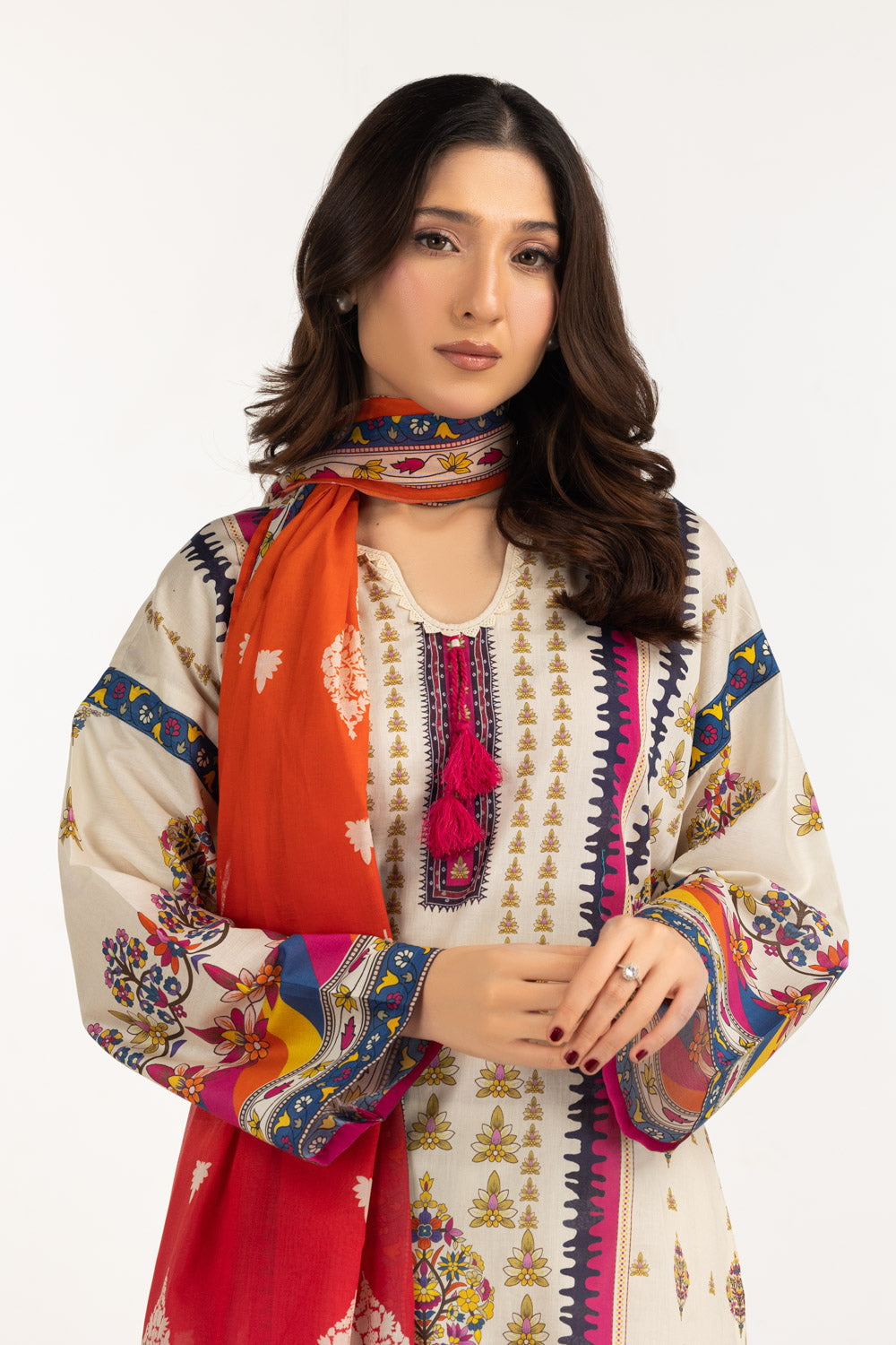 3Pc Lawn Printed Suit