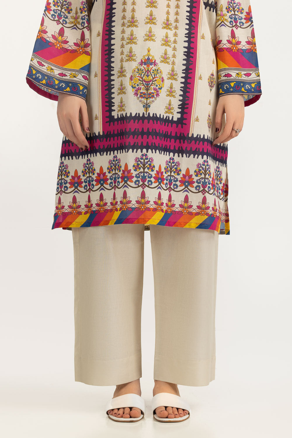 3Pc Lawn Printed Suit
