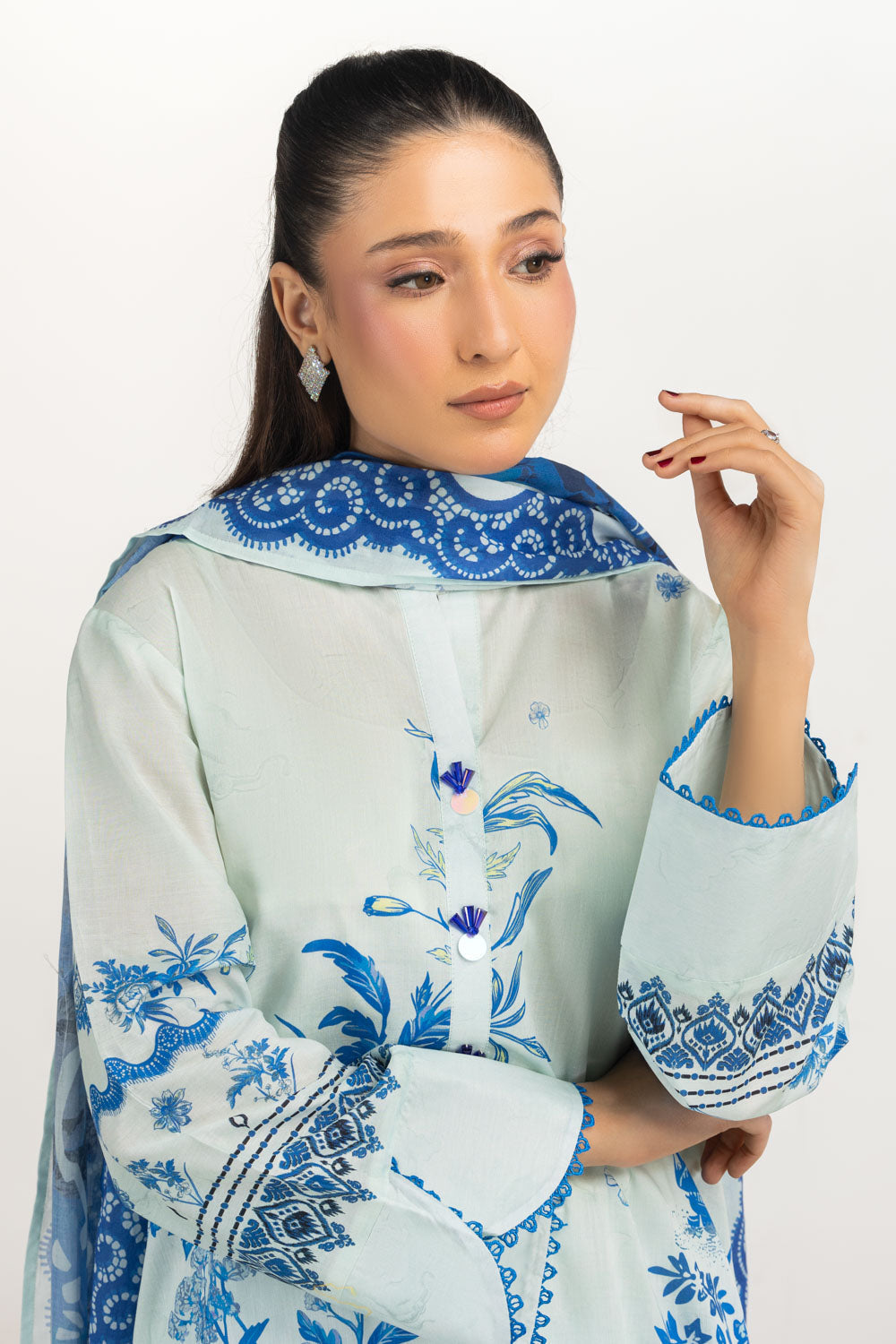 3Pc Lawn Printed Suit