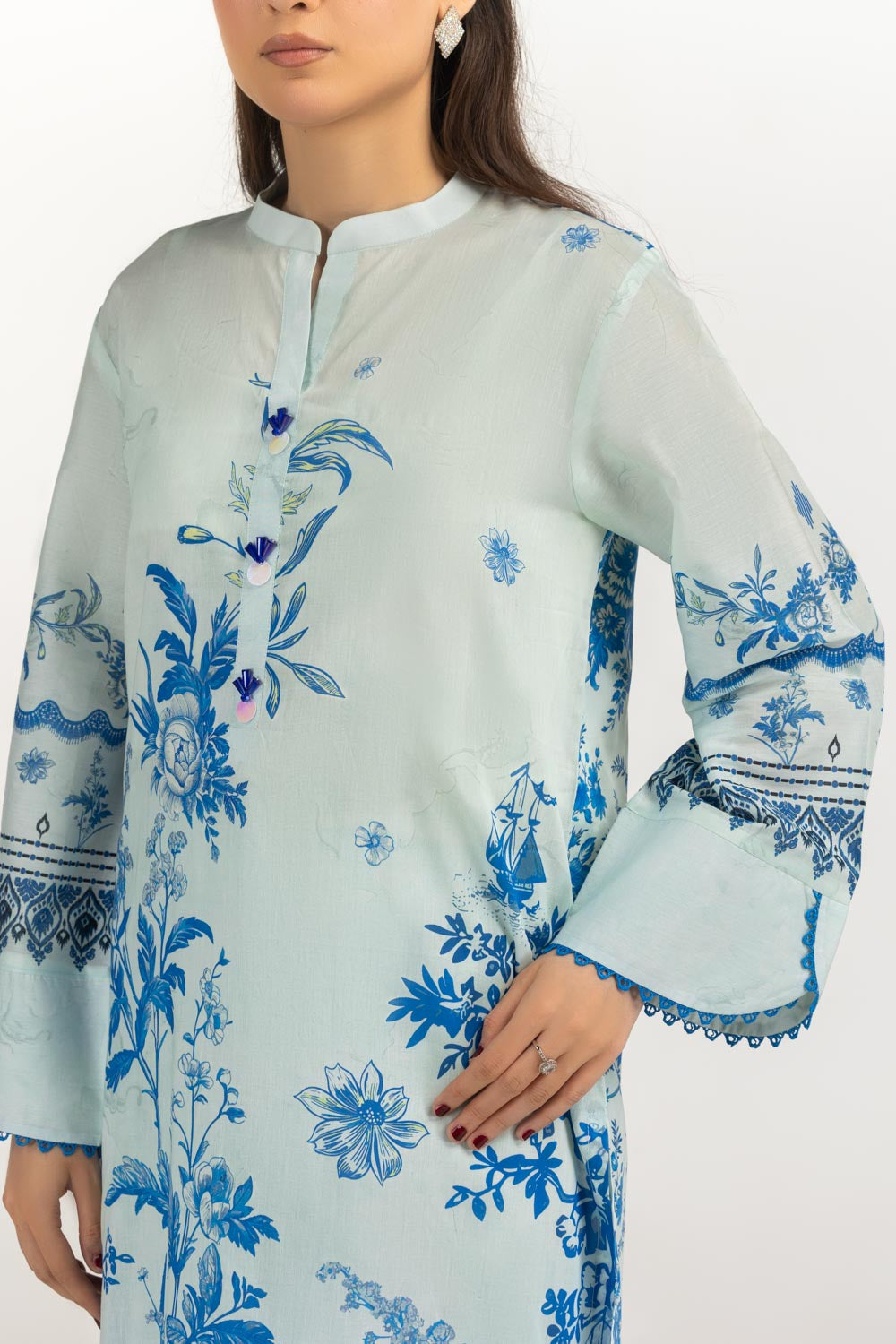 3Pc Lawn Printed Suit