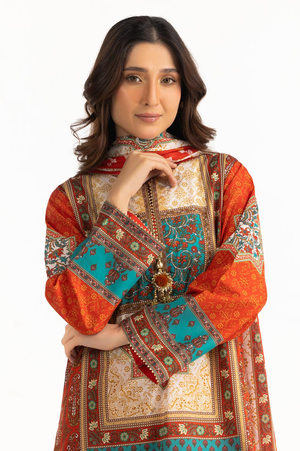 3Pc Lawn Printed Suit