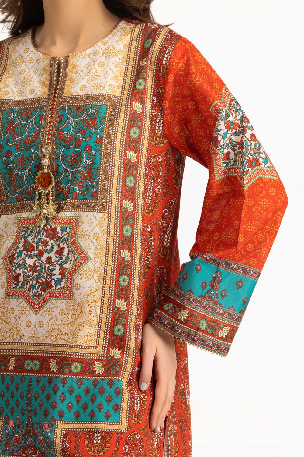 3Pc Lawn Printed Suit