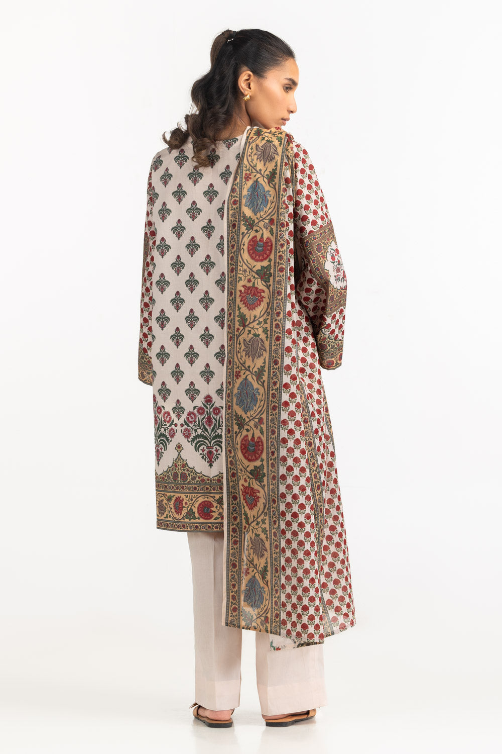 3Pc Lawn Printed Suit