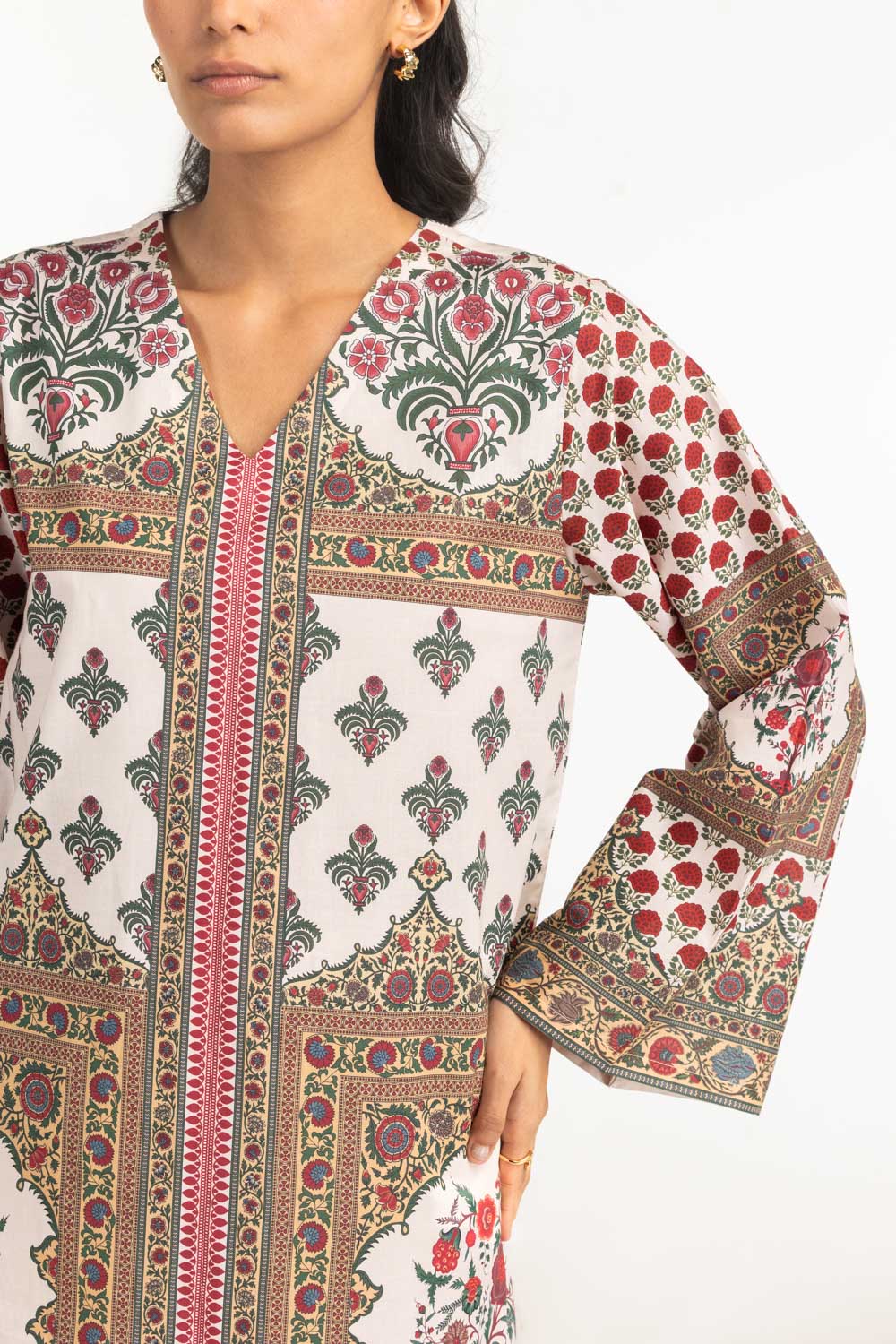 3Pc Lawn Printed Suit