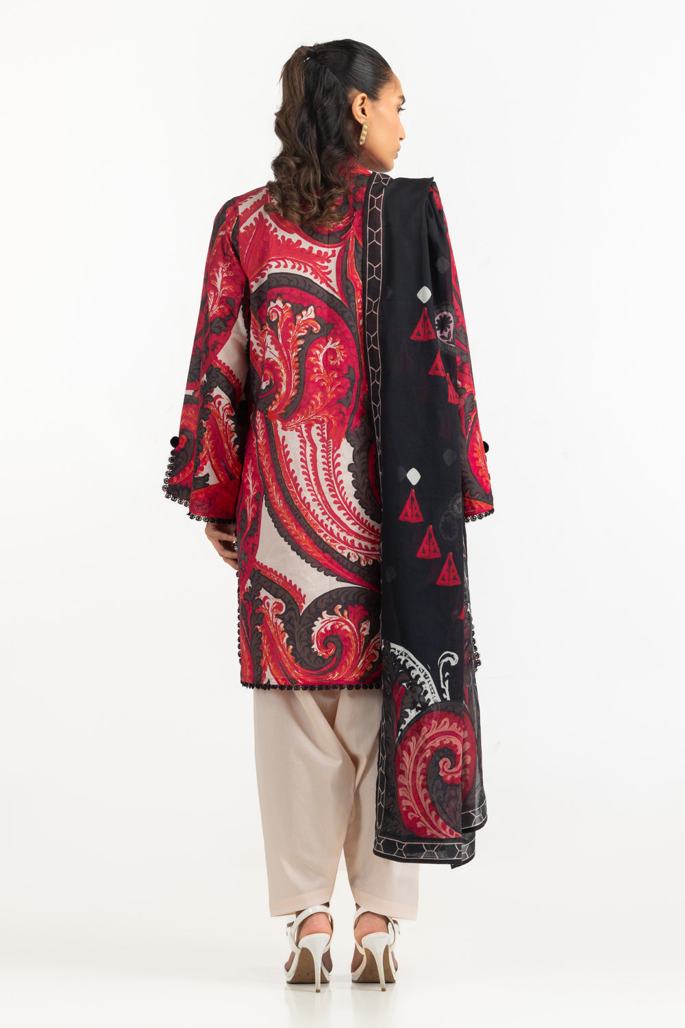 3Pc Lawn Printed Suit