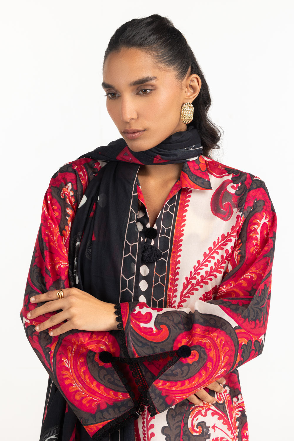 3Pc Lawn Printed Suit