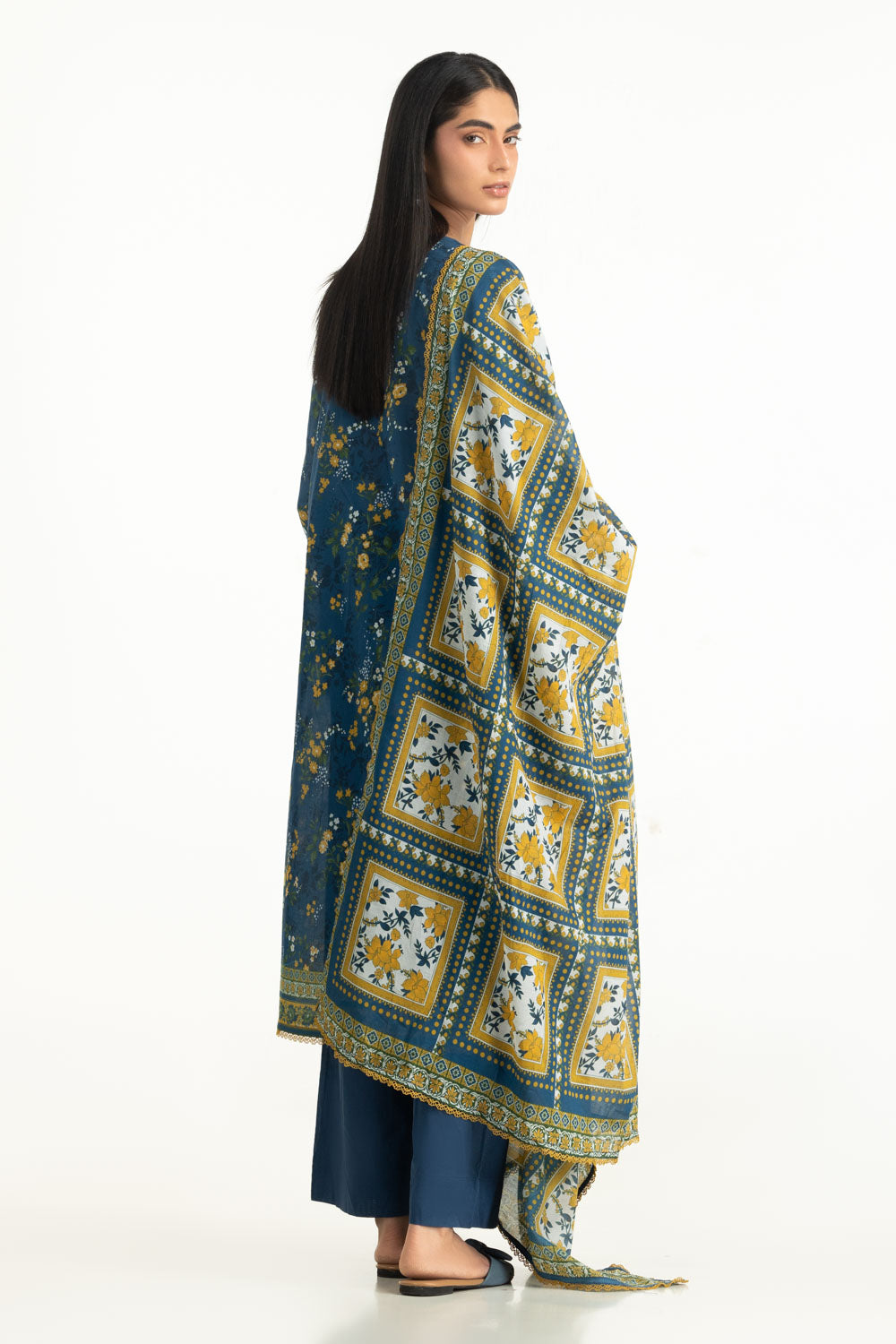 3Pc Lawn Printed Suit