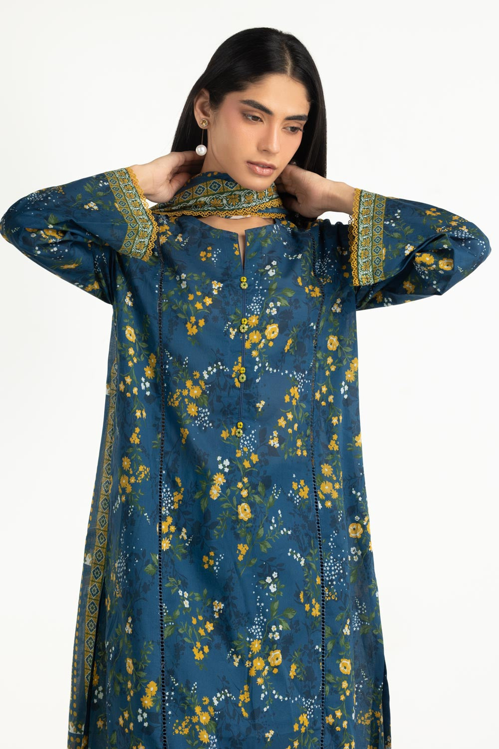 3Pc Lawn Printed Suit