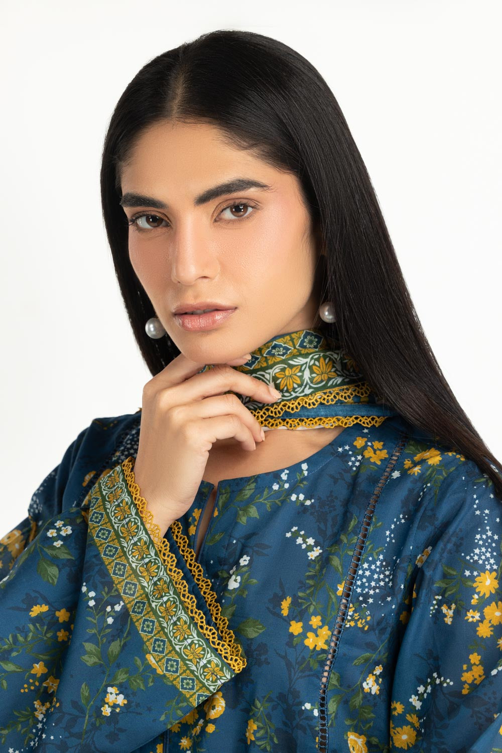 3Pc Lawn Printed Suit