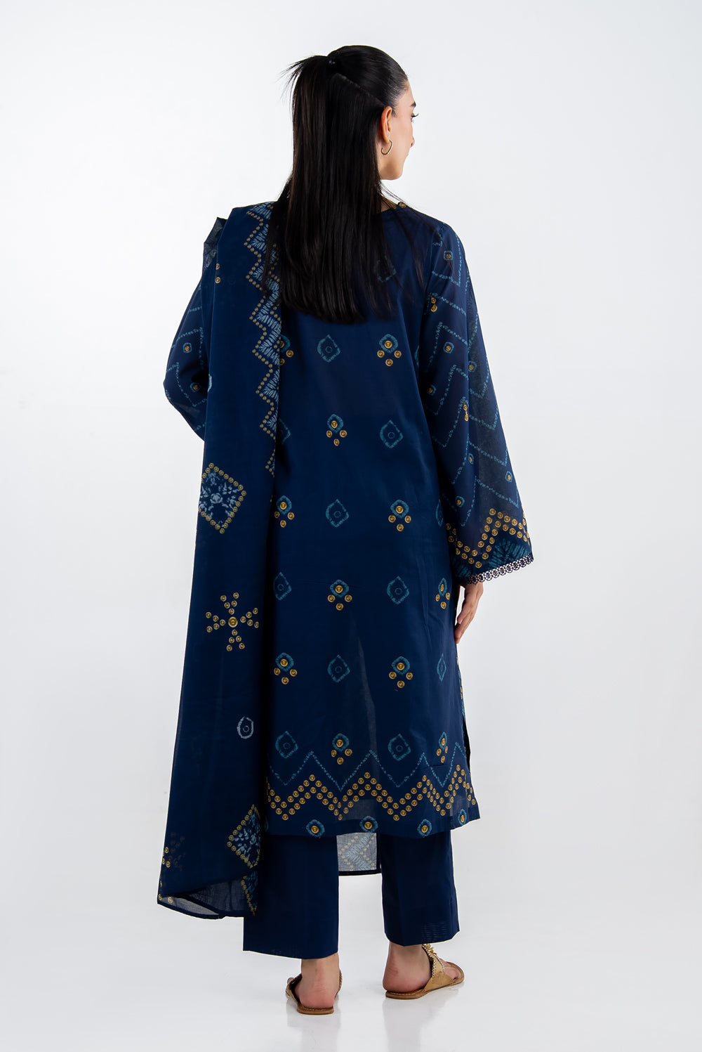 3Pc Lawn Printed Suit
