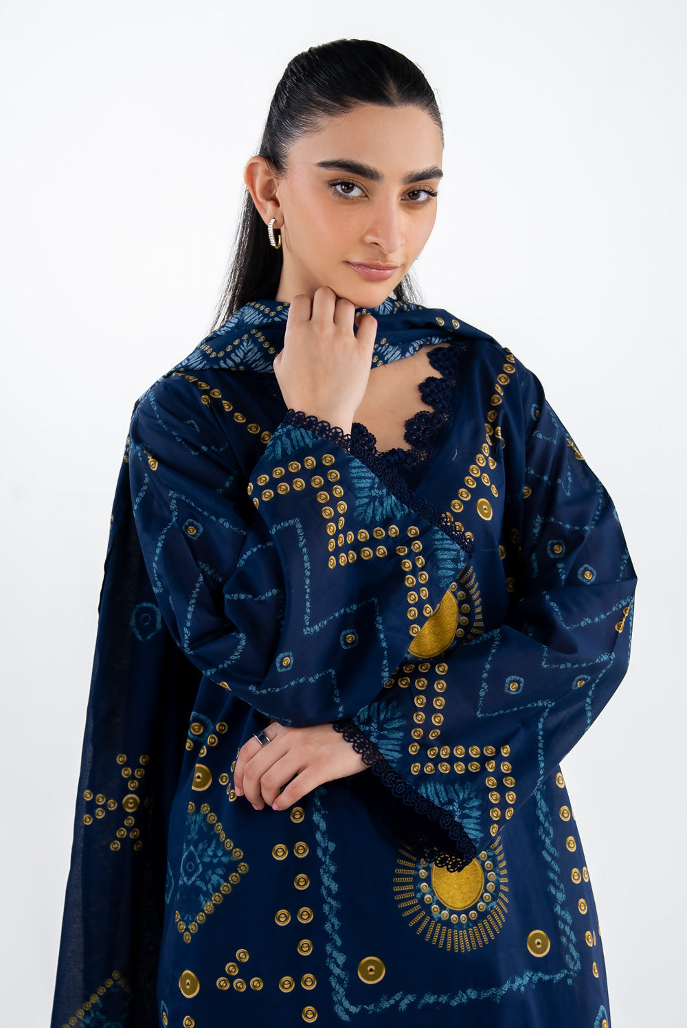 3Pc Lawn Printed Suit