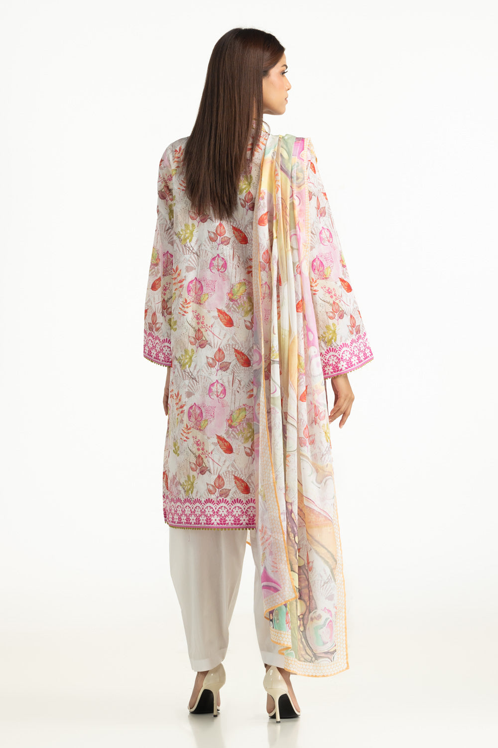 3Pc Lawn Printed Suit