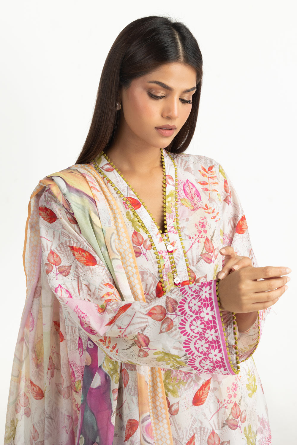 3Pc Lawn Printed Suit