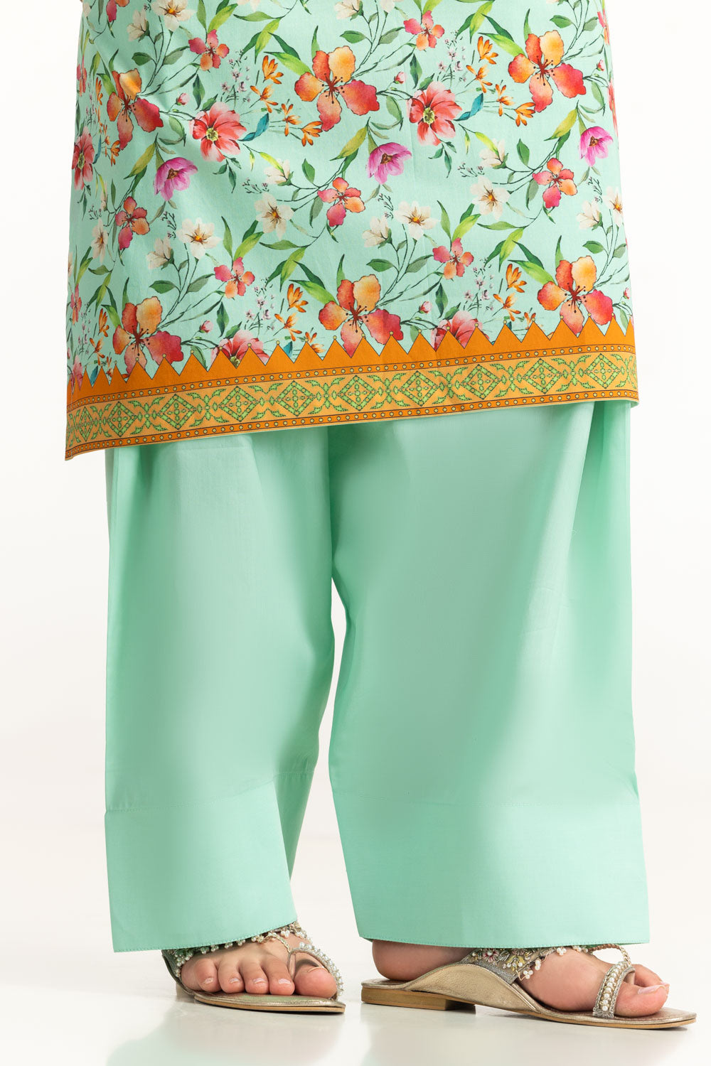 3Pc Lawn Printed Suit