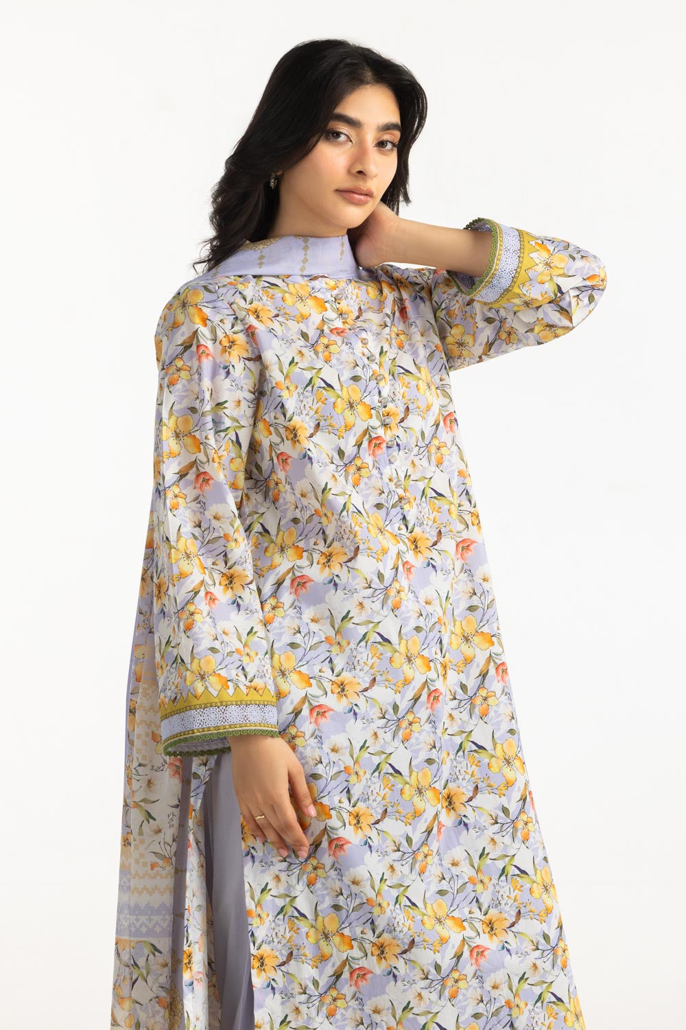 3Pc Lawn Printed Suit