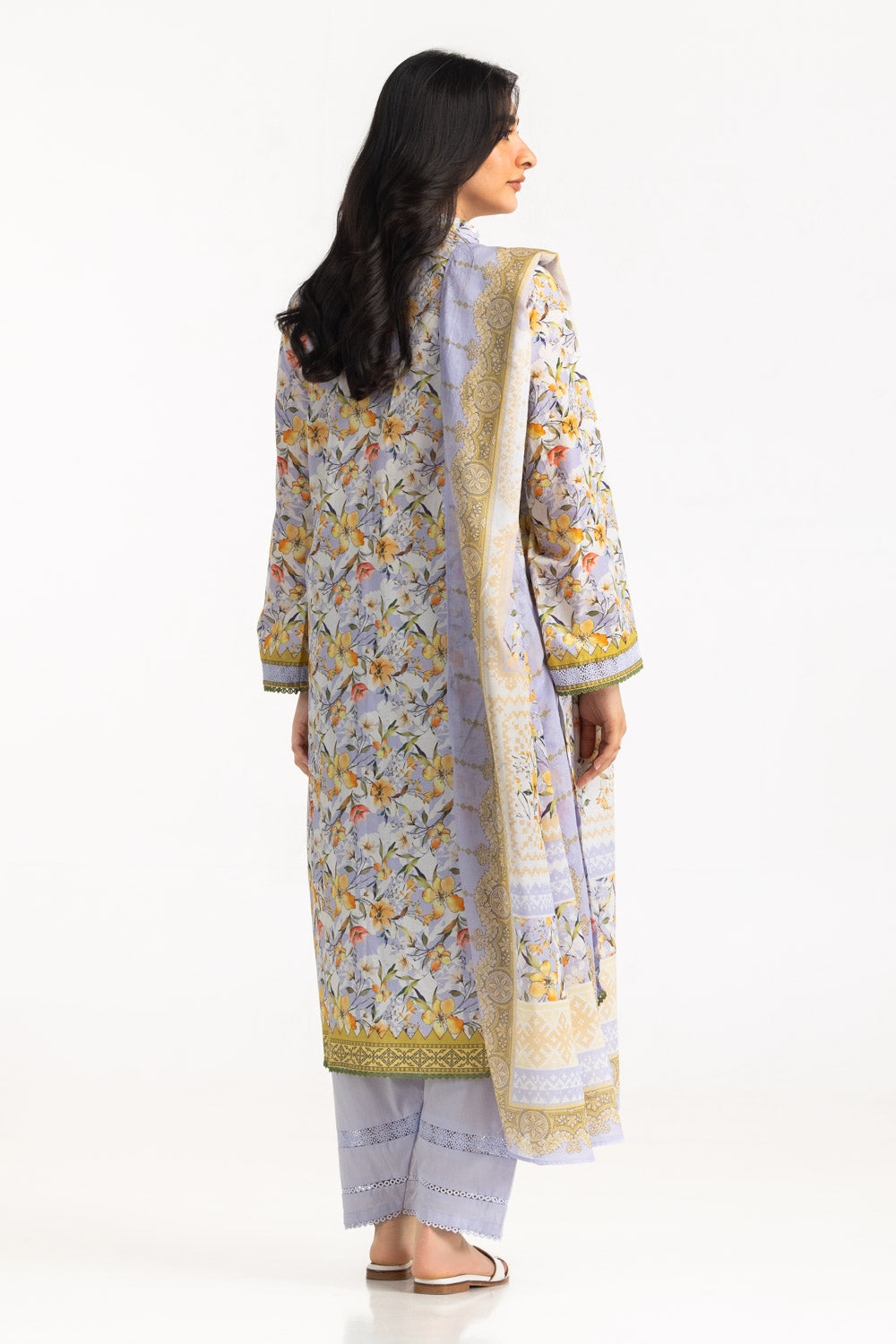 3Pc Lawn Printed Suit