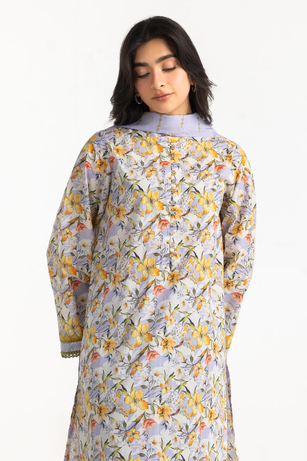 3Pc Lawn Printed Suit