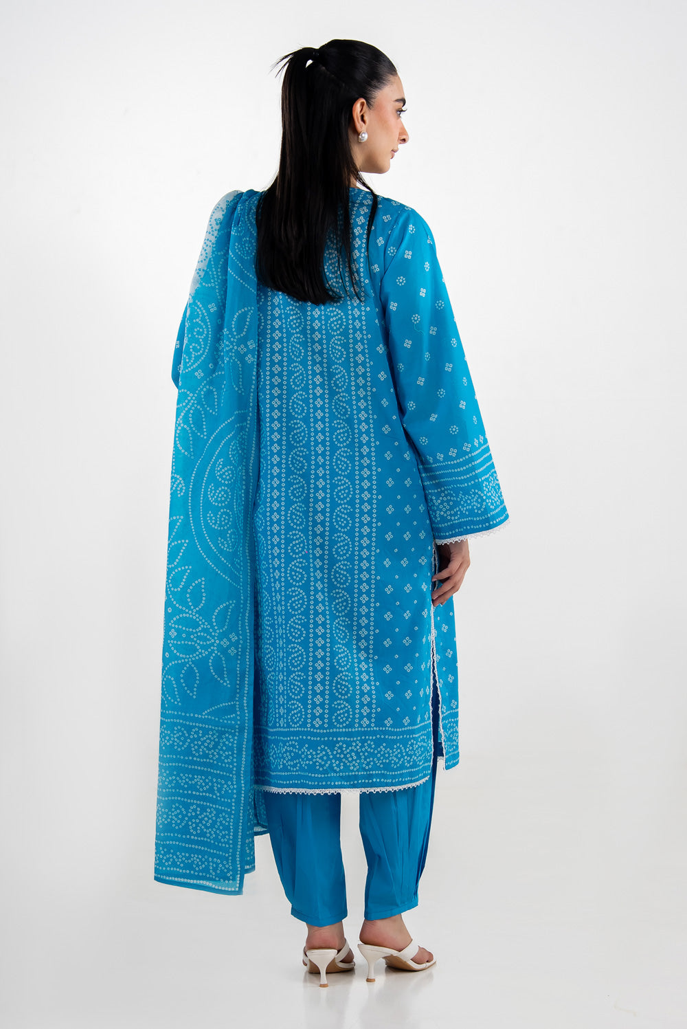 3Pc Lawn Printed Suit