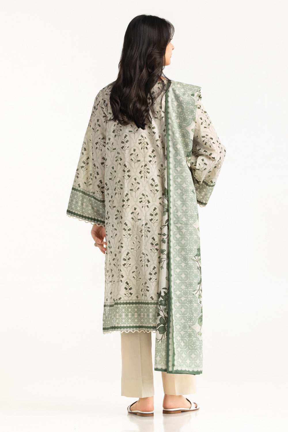 3Pc Lawn Printed Suit