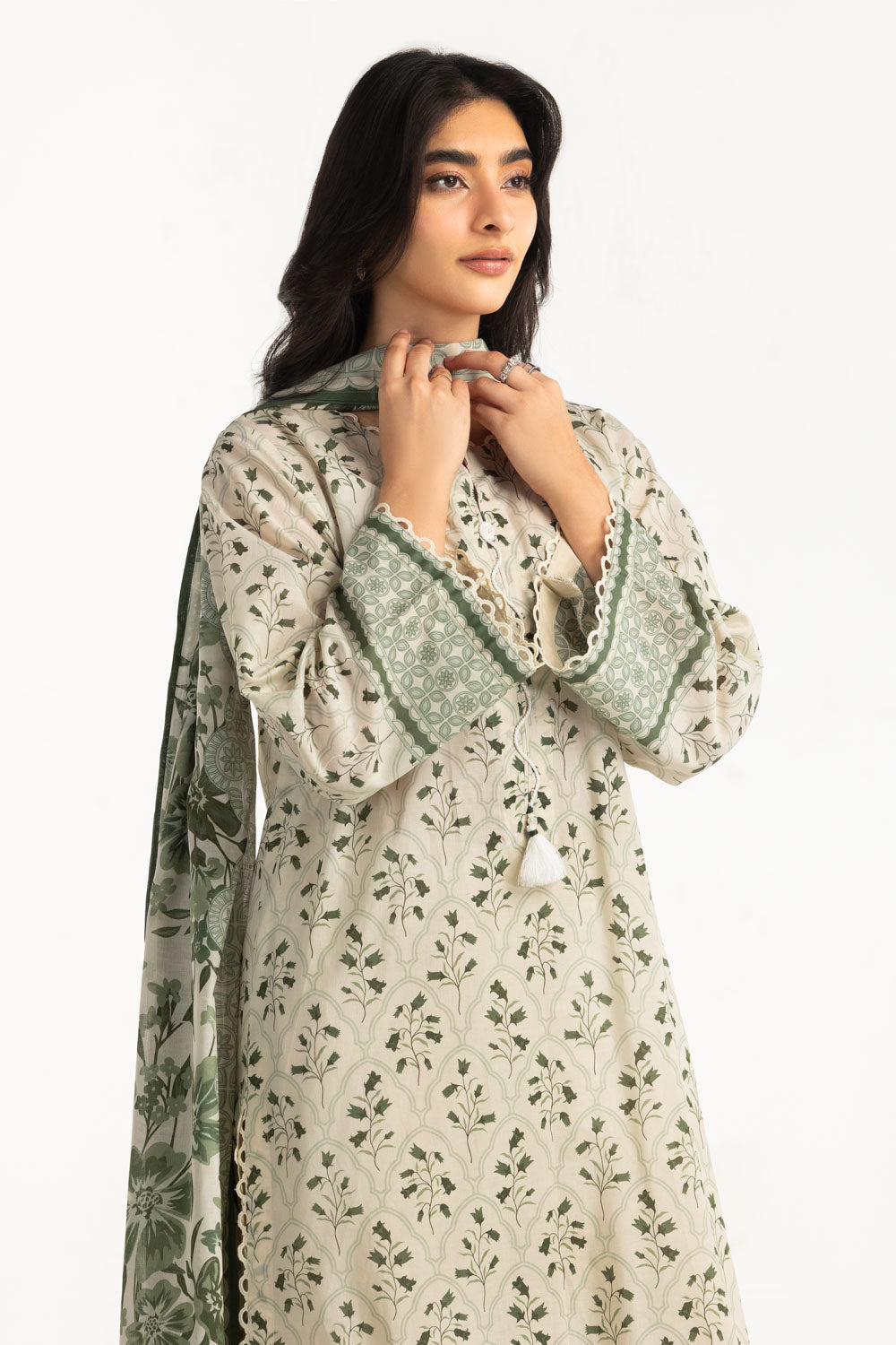 3Pc Lawn Printed Suit