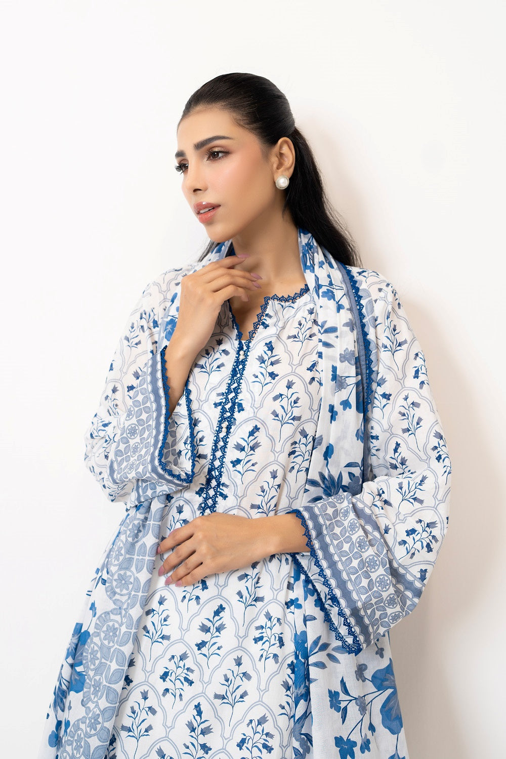 3Pc Lawn Printed Suit