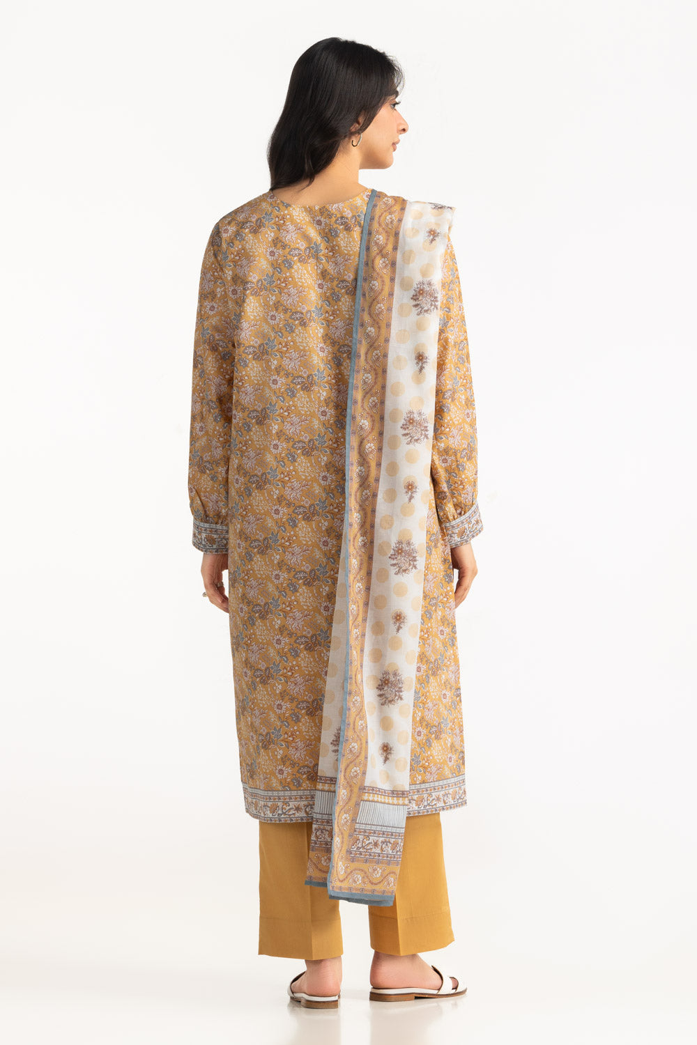 3Pc Lawn Printed Suit