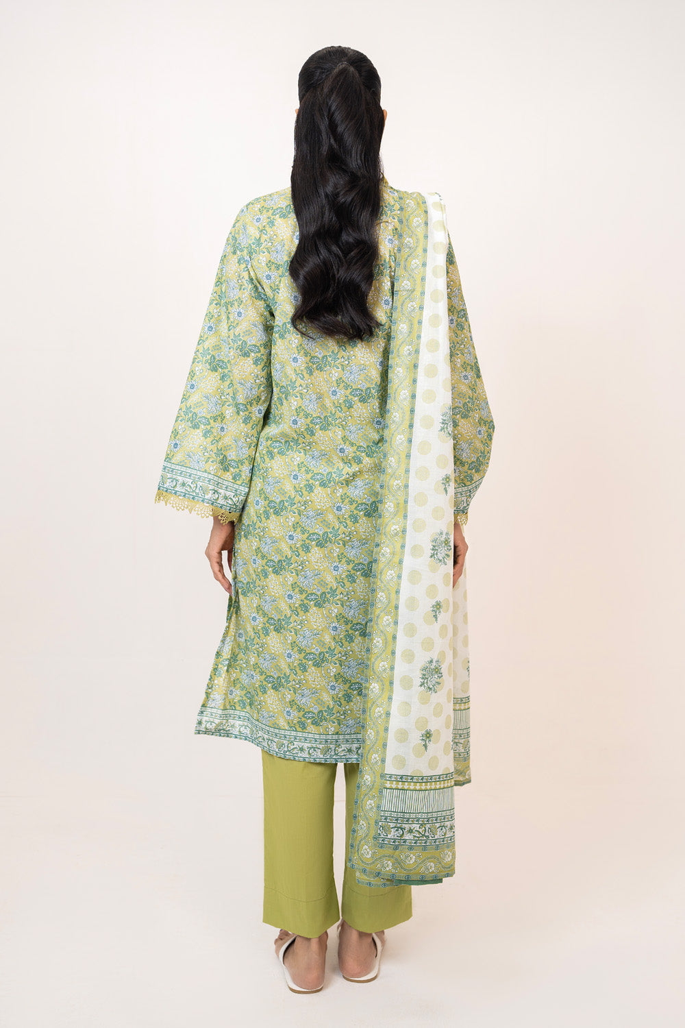 3Pc Lawn Printed Suit