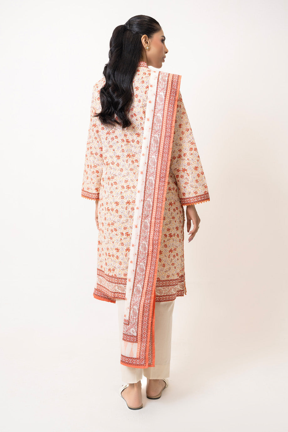 3Pc Lawn Printed Suit