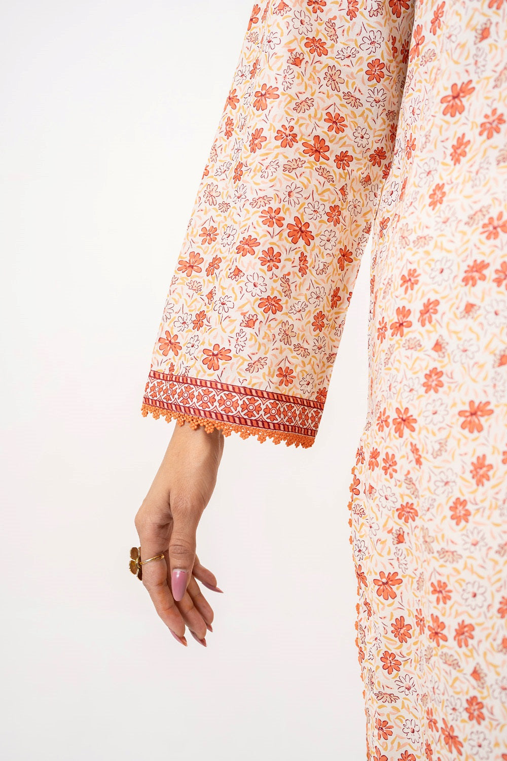3Pc Lawn Printed Suit